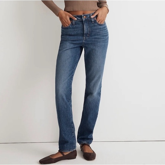 Madewell Denim - MADEWELL The Perfect Vintage Jean high waisted, medium dark wash women’s size 30